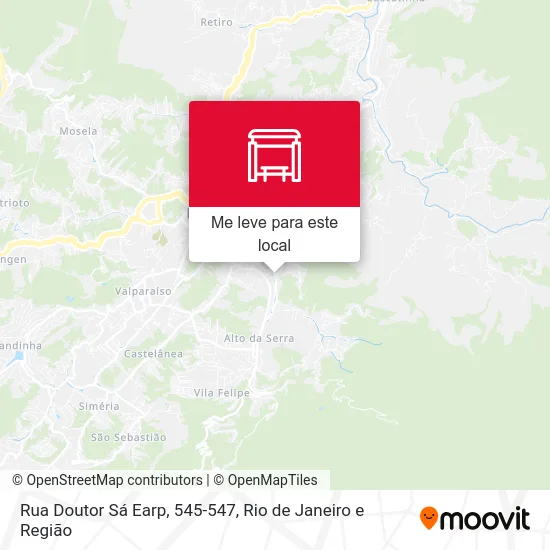Rua Doutor Sá Earp, 545-547 mapa