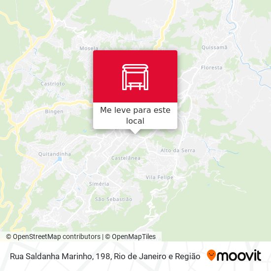 Rua Saldanha Marinho, 198 mapa