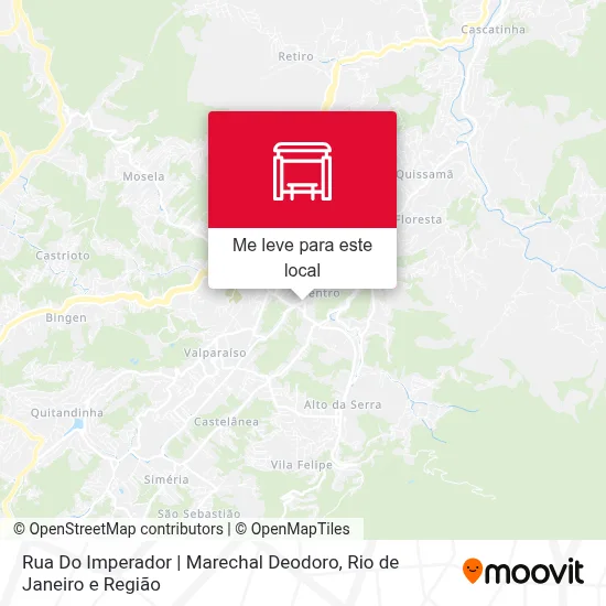 Rua Do Imperador | Marechal Deodoro mapa