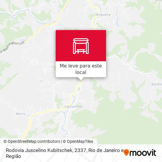 Rodovia Juscelino Kubitschek, 2337 mapa