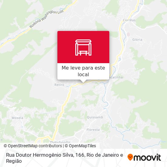 Rua Doutor Hermogênio Silva, 166 mapa