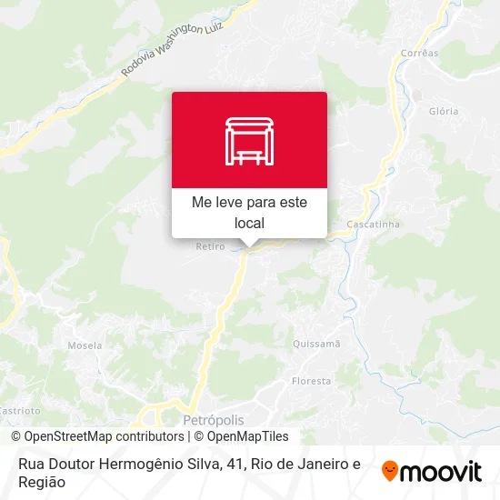 Rua Doutor Hermogênio Silva, 41 mapa