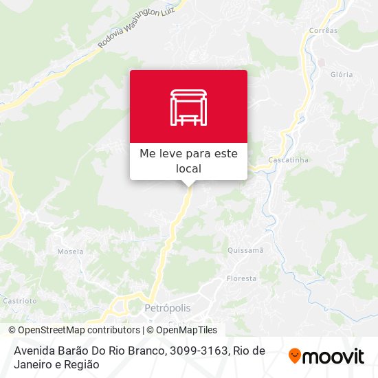 Avenida Barão Do Rio Branco, 3099-3163 mapa