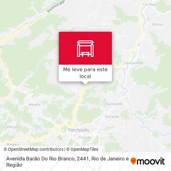 Avenida Barão Do Rio Branco, 2441 mapa