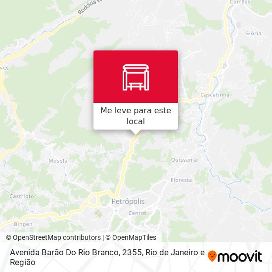 Avenida Barão Do Rio Branco, 2355 mapa