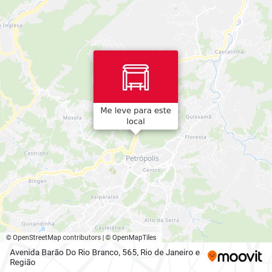 Avenida Barão Do Rio Branco, 565 mapa
