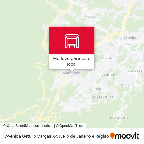 Avenida Getulio Vargas, 651 mapa