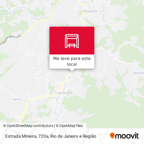 Estrada Mineira, 720a mapa