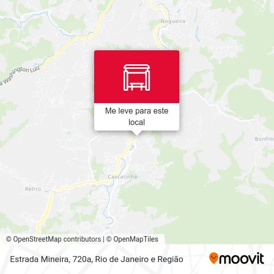 Estrada Mineira, 720a mapa