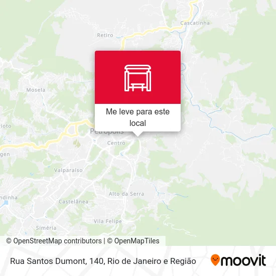 Rua Santos Dumont, 140 mapa