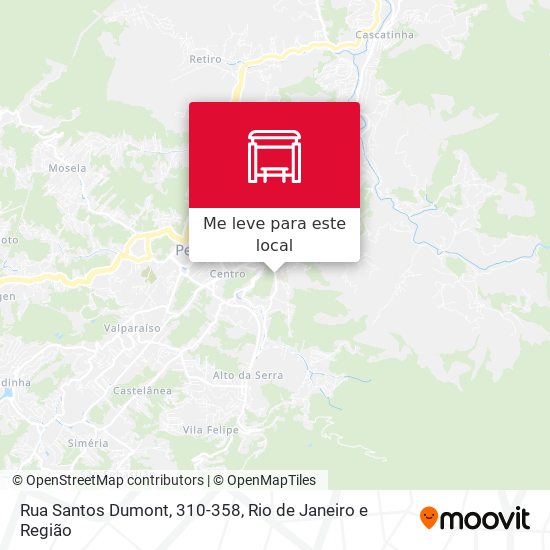 Rua Santos Dumont, 310-358 mapa