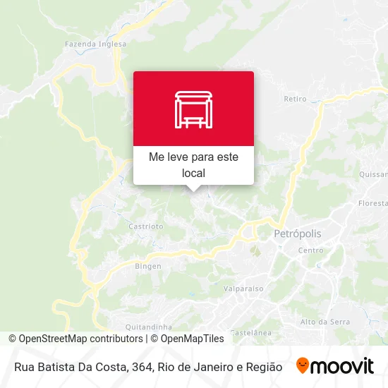 Rua Batista Da Costa, 364 mapa