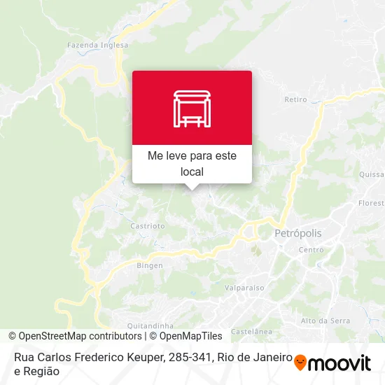 Rua Carlos Frederico Keuper, 285-341 mapa