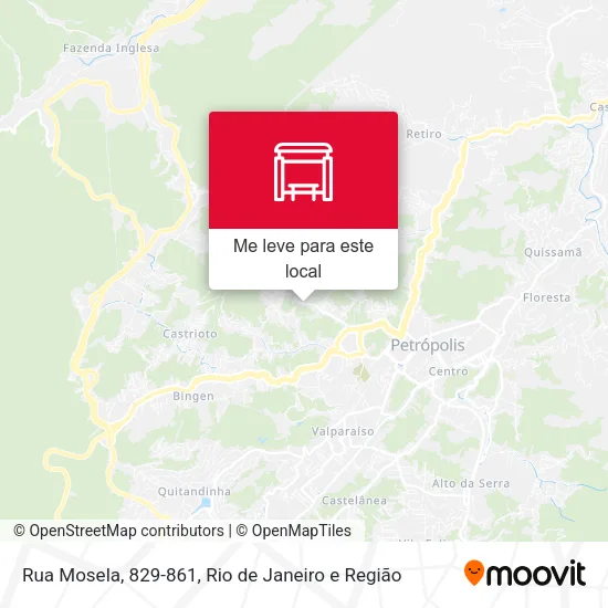 Rua Mosela, 829-861 mapa