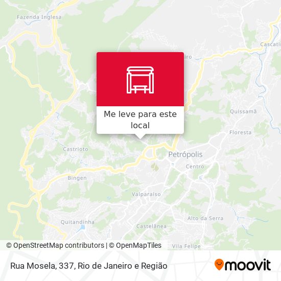 Rua Mosela, 337 mapa
