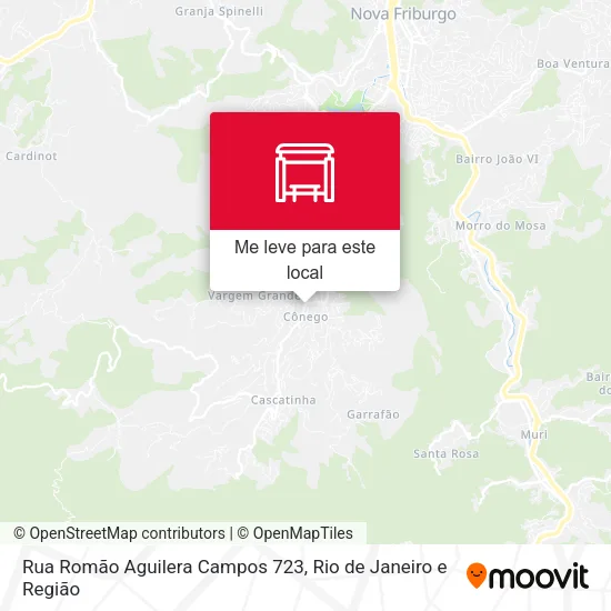Rua Romão Aguilera Campos 723 mapa