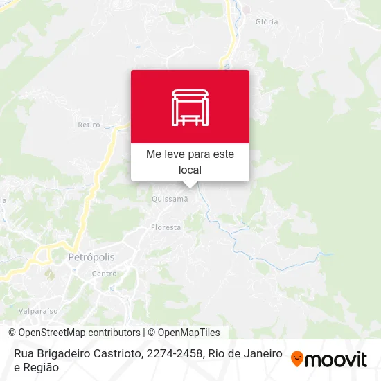 Rua Brigadeiro Castrioto, 2274-2458 mapa