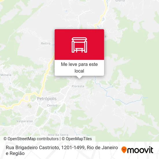 Rua Brigadeiro Castrioto, 1201-1499 mapa