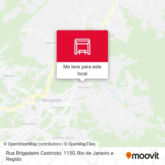 Rua Brigadeiro Castrioto, 1150 mapa