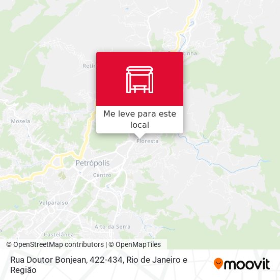 Rua Doutor Bonjean, 422-434 mapa