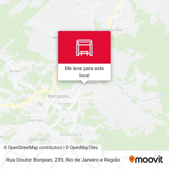Rua Doutor Bonjean, 239 mapa