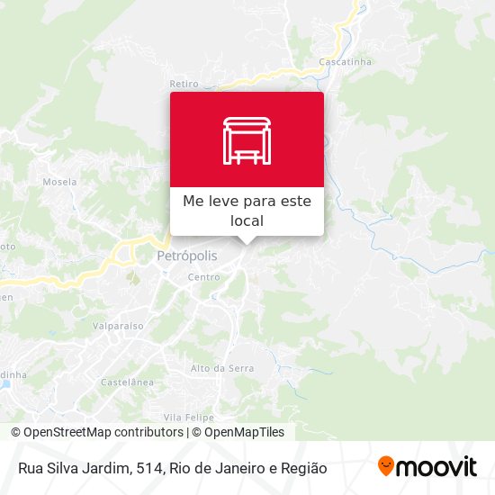 Rua Silva Jardim, 514 mapa