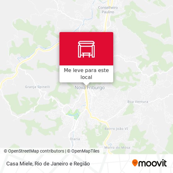 Casa Miele mapa