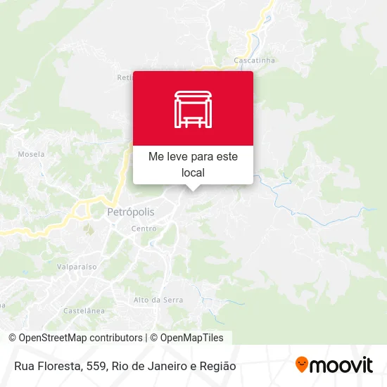 Rua Floresta, 559 mapa