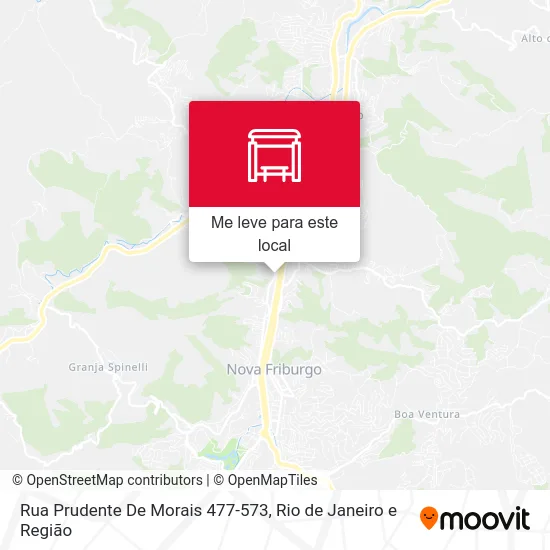 Rua Prudente De Morais 477-573 mapa