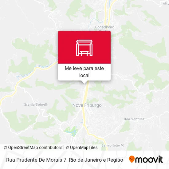 Rua Prudente De Morais 7 mapa