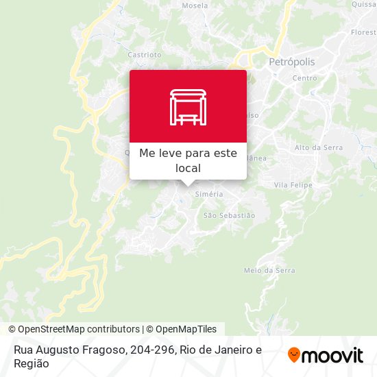 Rua Augusto Fragoso, 204-296 mapa