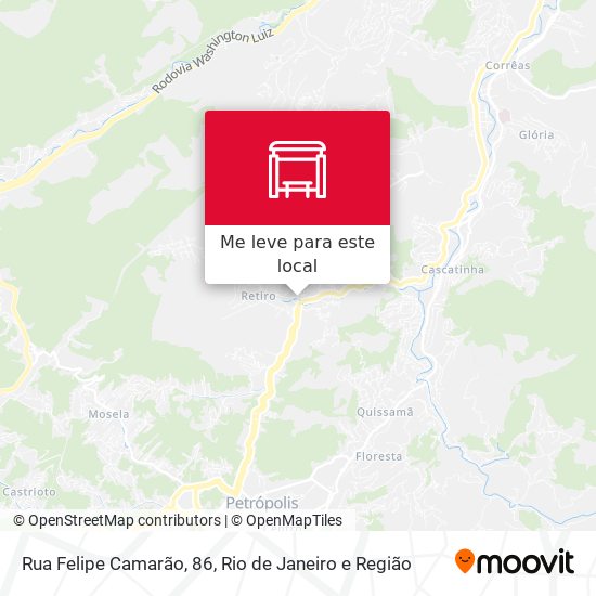 Rua Felipe Camarão, 86 mapa