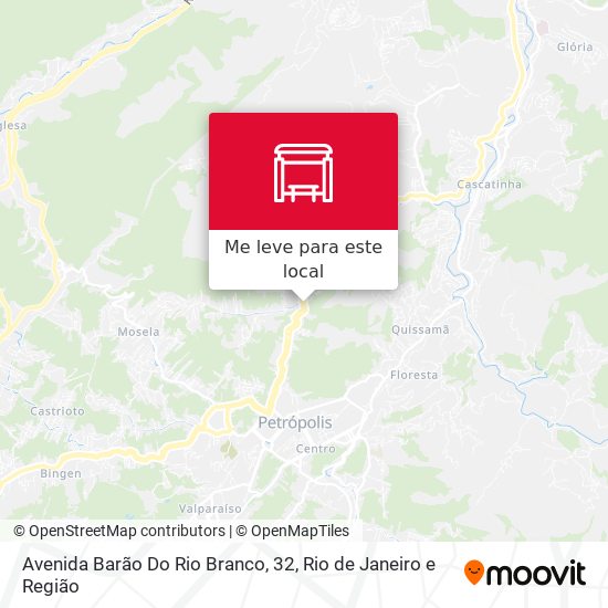 Avenida Barão Do Rio Branco, 32 mapa