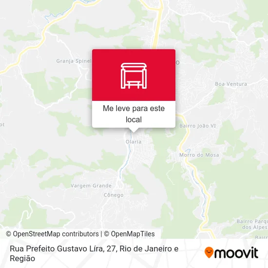 Rua Prefeito Gustavo Líra, 27 mapa