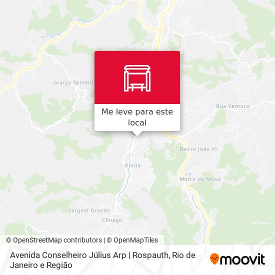 Avenida Conselheiro Július Arp | Rospauth mapa