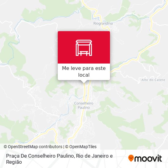Praça De Conselheiro Paulino mapa