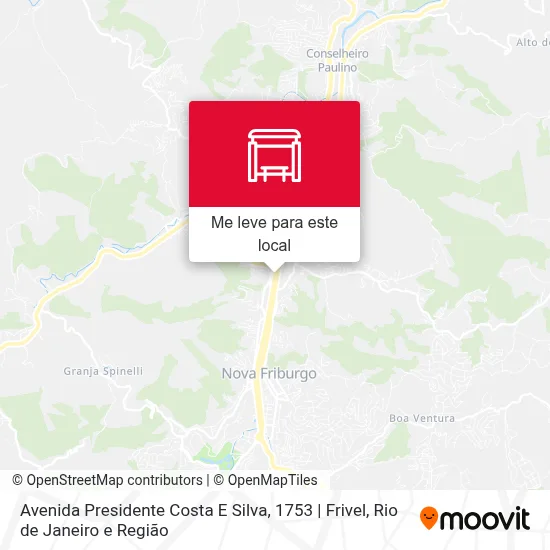Avenida Presidente Costa E Silva, 1753 | Frivel mapa