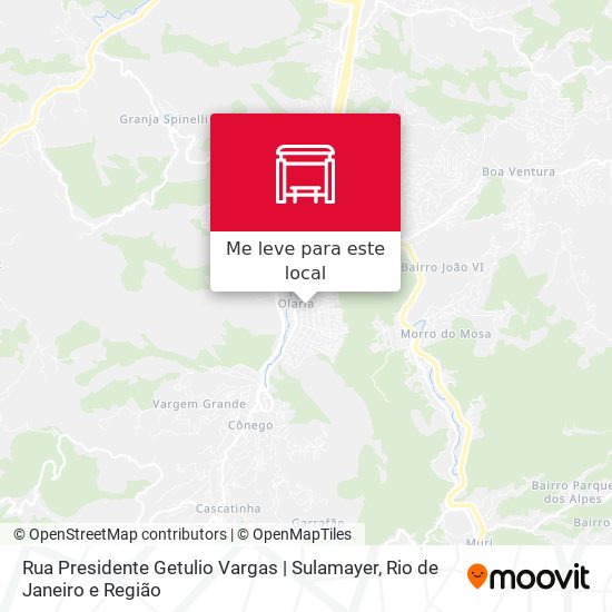 Rua Presidente Getulio Vargas | Sulamayer mapa