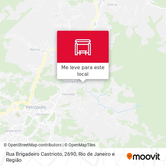 Rua Brigadeiro Castrioto, 2690 mapa