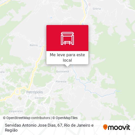 Servidao Antonio Jose Dias, 67 mapa