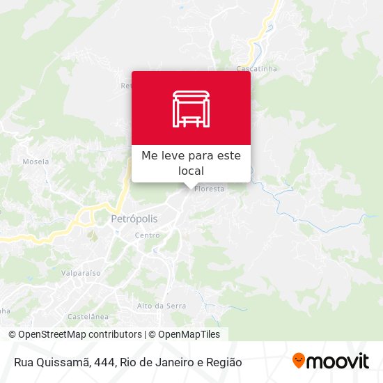 Rua Quissamã, 444 mapa