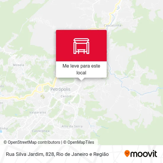 Rua Silva Jardim, 828 mapa