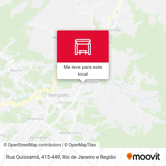 Rua Quissamã, 415-449 mapa