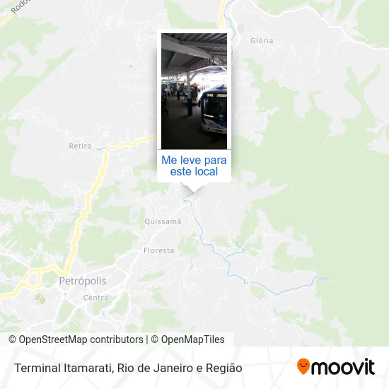 Terminal Itamarati mapa