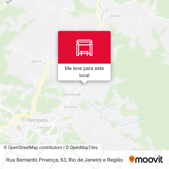 Rua Bernardo Proença, 63 mapa