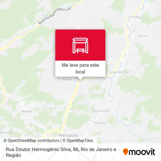 Rua Doutor Hermogênio Silva, 86 mapa