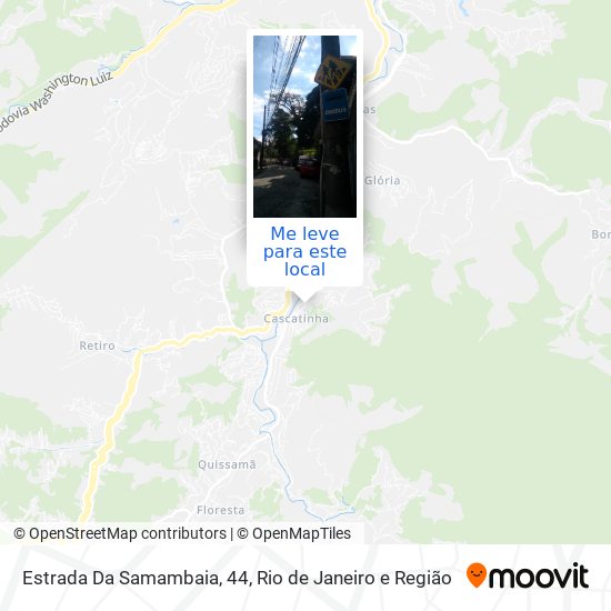 Estrada Da Samambaia, 44 mapa