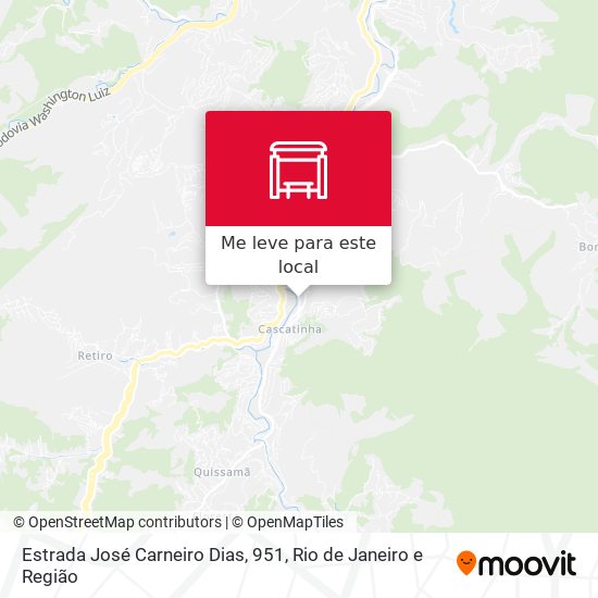 Estrada José Carneiro Dias, 951 mapa