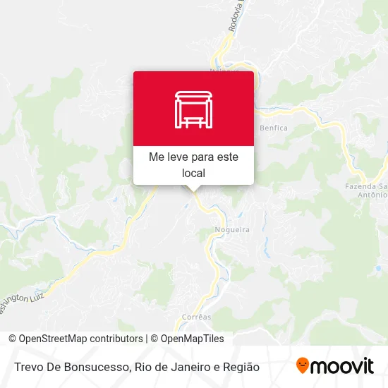 Trevo De Bonsucesso mapa