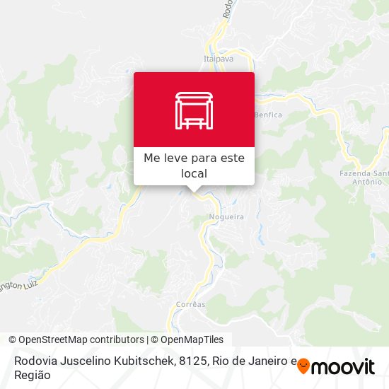 Rodovia Juscelino Kubitschek, 8125 mapa